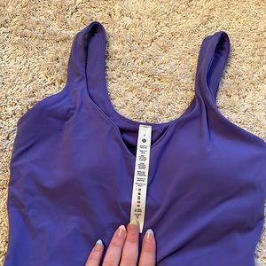 Lululemon purple align tank